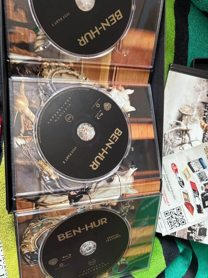 Ben Hur 15th Anniversary 3-Disc Blu-ray Box Set - photo 5