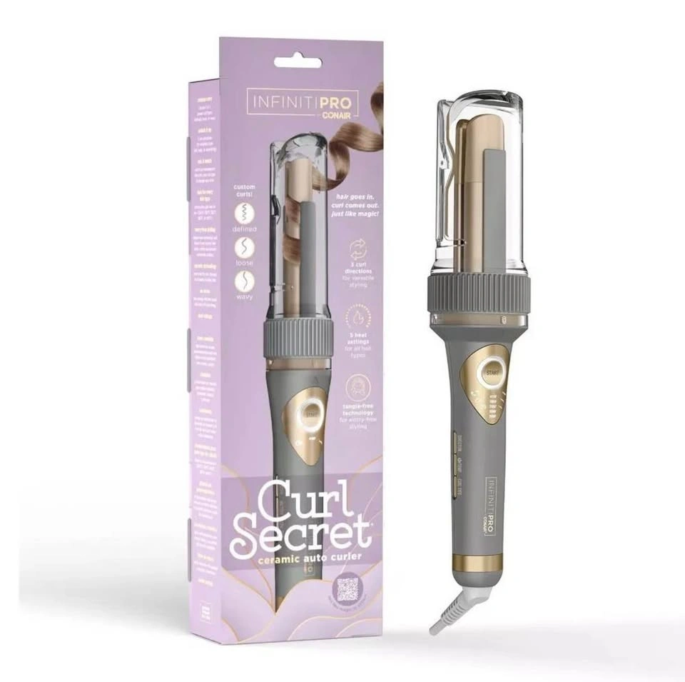 InfinitiPRO by Conair Curl Secret Automatic Hair Curler – 1¼” - photo 3