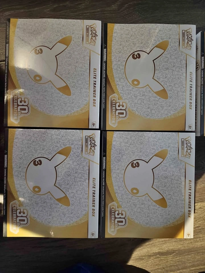 Pokemon 30th Anniversary Celebration ETBs
