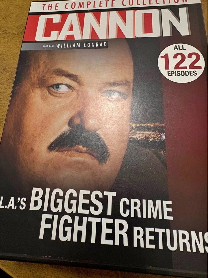 Cannon complete collection 122 episodes starring William Conrad