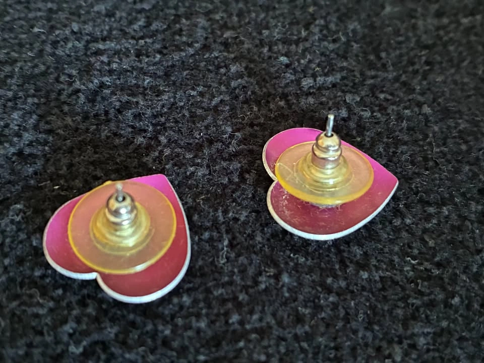 Vintage 80s/90s Earring Lot - 3 Pairs - photo 5