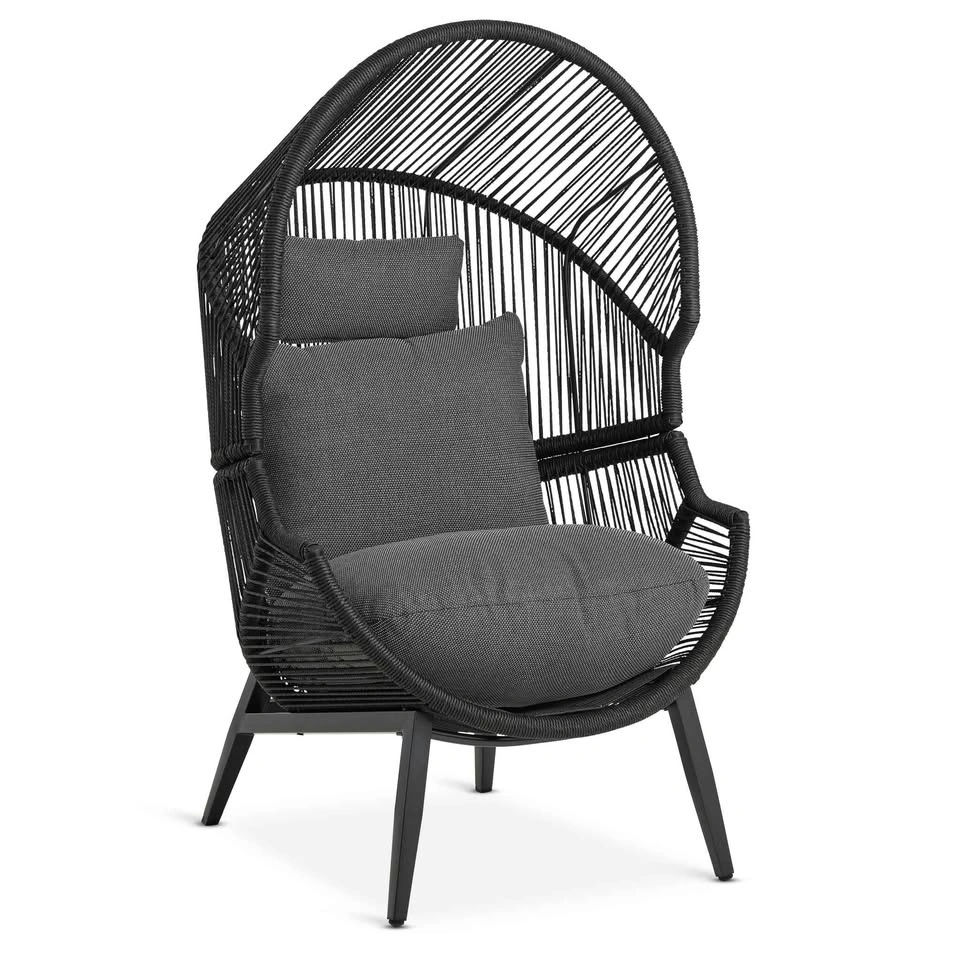 Brand new Polyrattan Highback Nest Chair. Assembled. - photo 2
