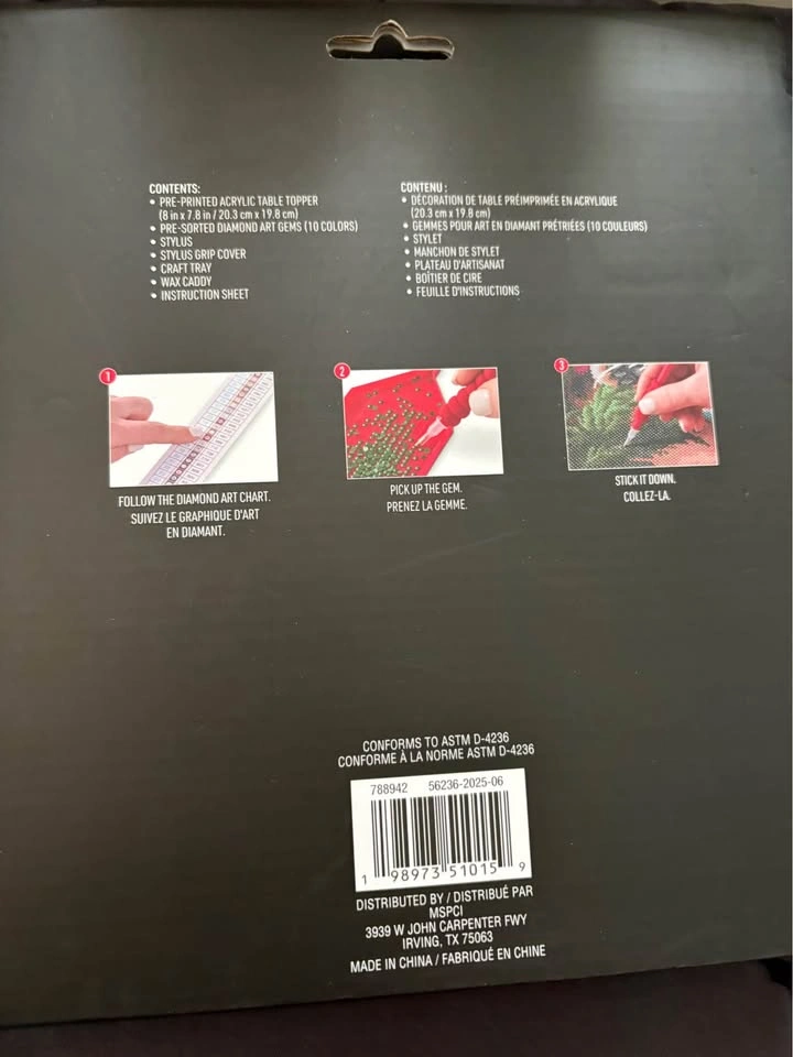 Diamond art snowman kit (sealed) - photo 2