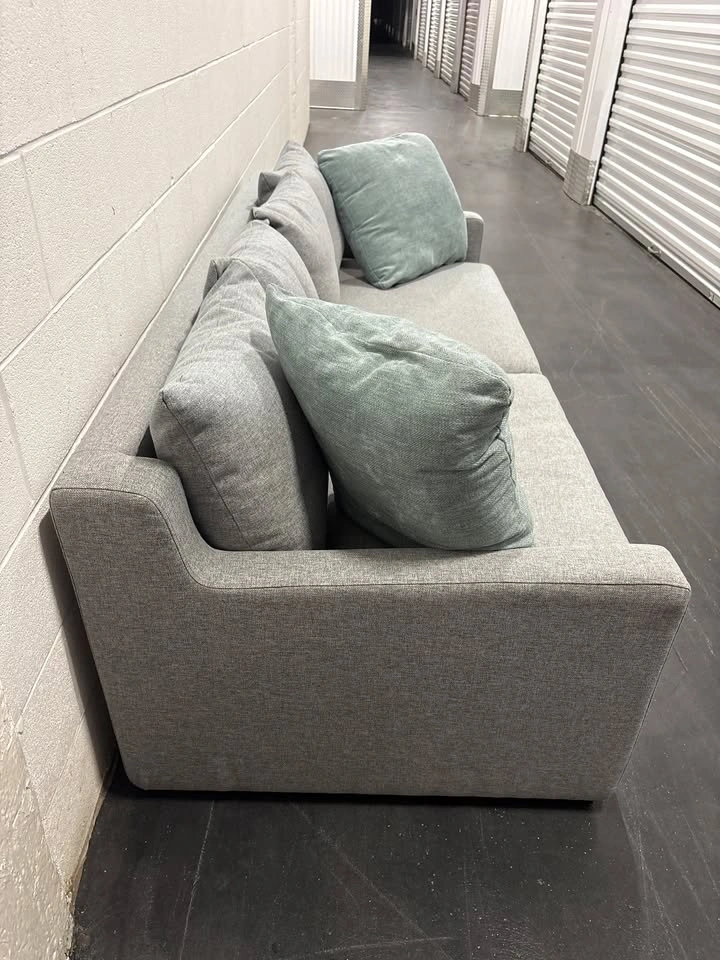 Gray Queen Sleeper Sofa / Pull-Out Couch - photo 5