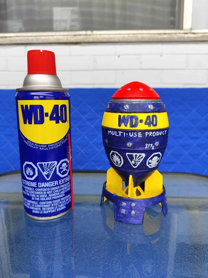 Casket Fallout/WD-40