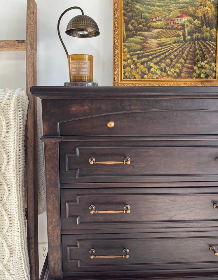 Restored Gibbard Tallboy | Solid Wood | 6 Drawers - photo 2
