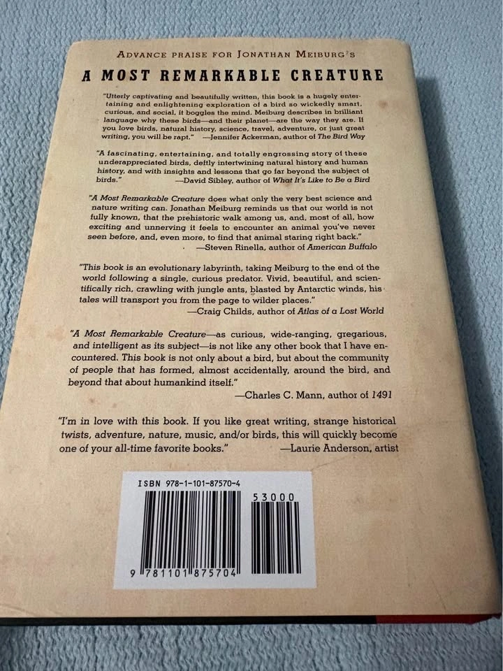 A most remarkable creature hardcover book - photo 2