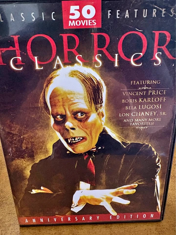 Horror classic 50 movies dvd