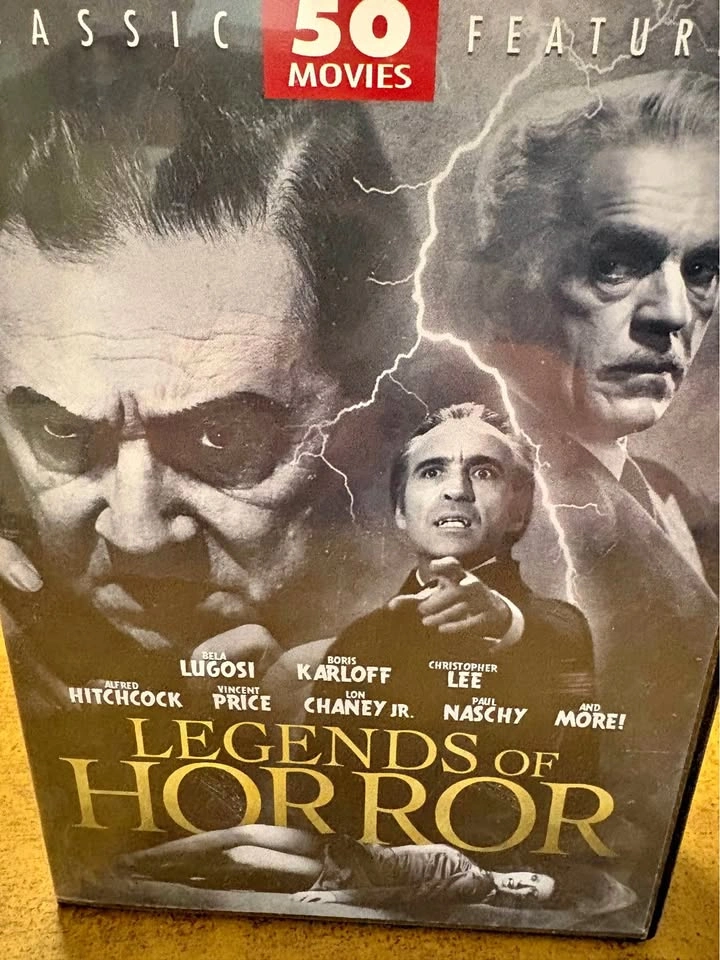 Legends of horror 50 movies dvd box set
