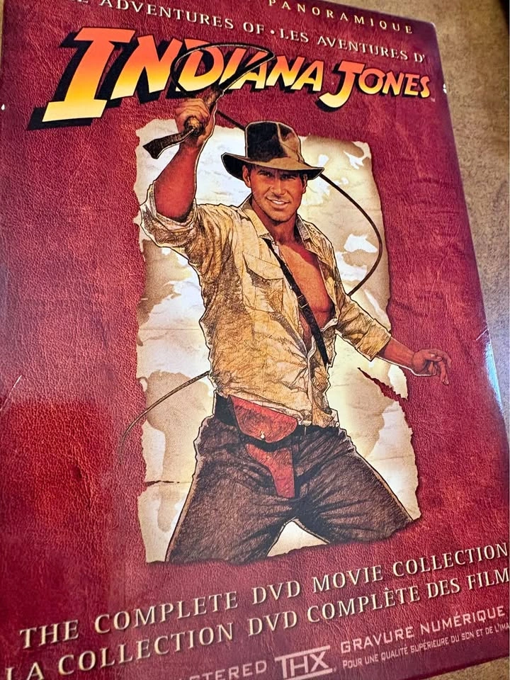 Indiana Jones’s complete dvd movie collection