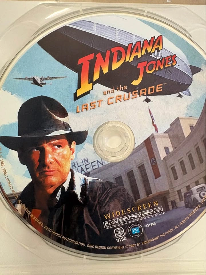 Indiana Jones’s complete dvd movie collection - photo 4