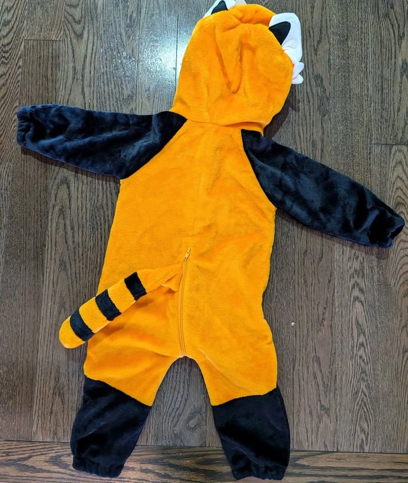 Red Panda Plush Halloween Dress for toddlers 18M - photo 2