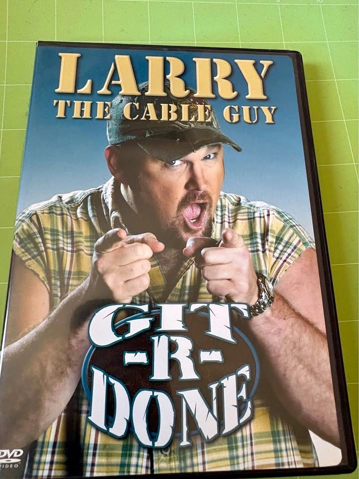 Larry the cable guy git r done dvd