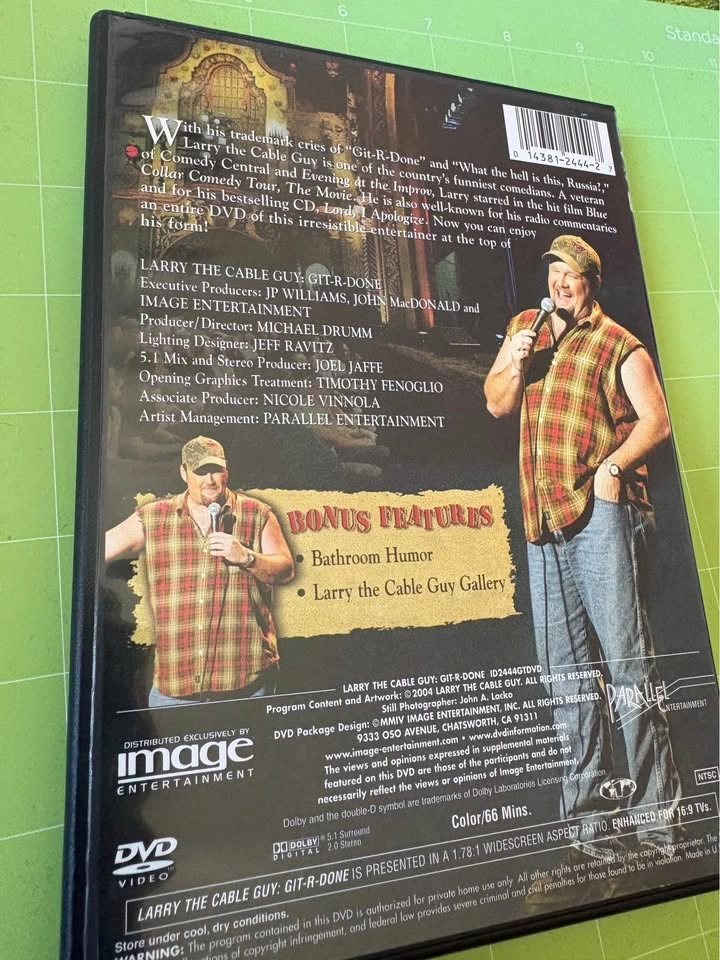 Larry the cable guy git r done dvd - photo 2