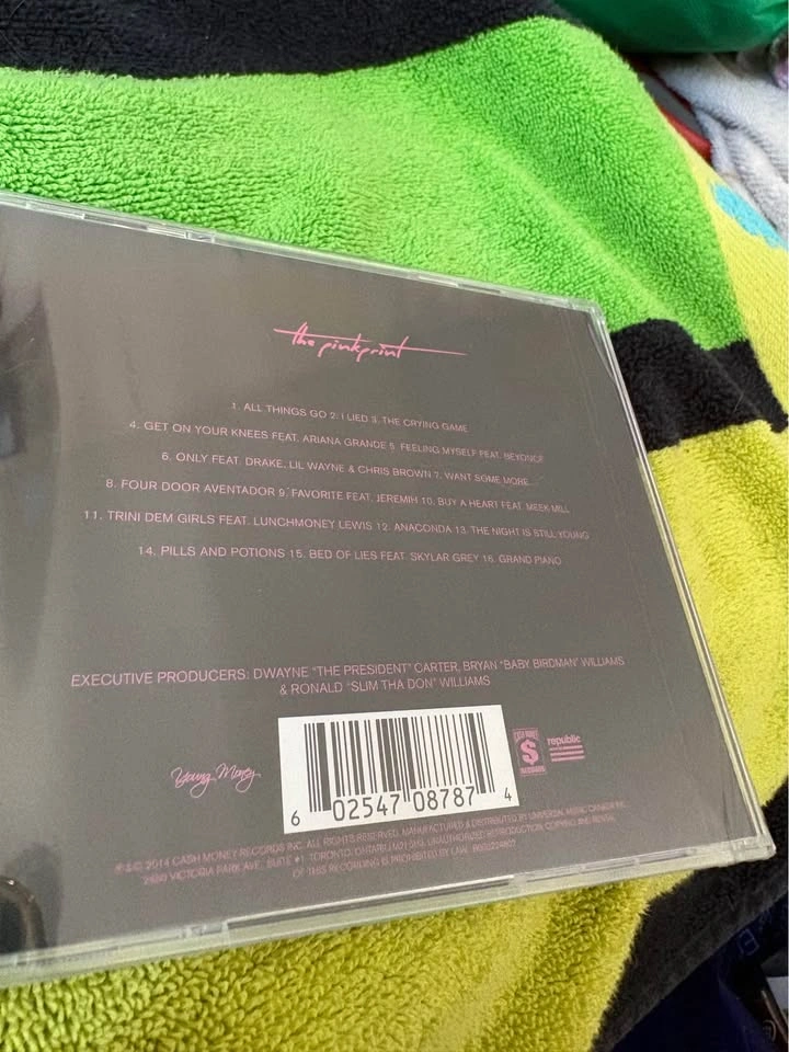 Nicki minaj the pink print cd (sealed) - photo 2