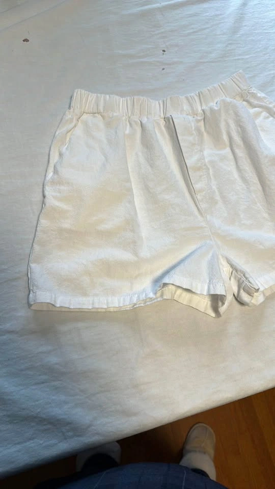 Harlow Women's White Shorts - photo 3