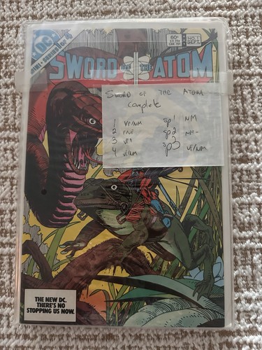 DC SWORD of the ATOM (1983-84) #1-4 Complete + SPECIAL #1-3 NM