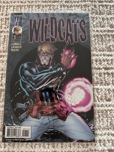 WILDCATS 1 VARIANT KEY Jim LEE Spartan Cover Wildstorm Comics 19