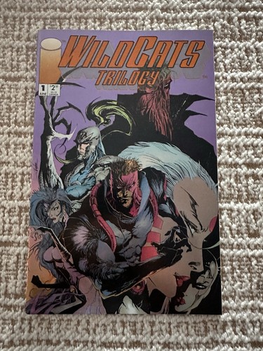 Wildcats Trilogy #1 RARE NEWSSTAND VARIANT 1st Gen 13! 1993