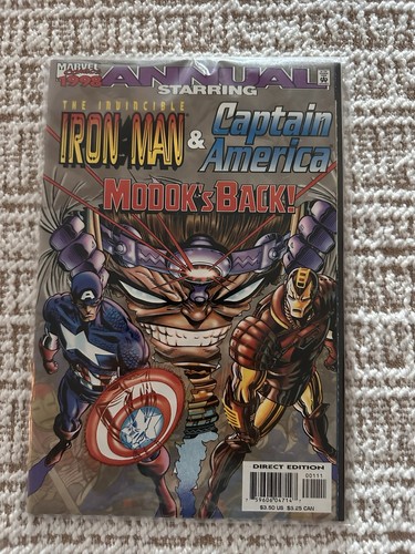 Iron Man / Captain America Annual #1998 One-Shot 1997 Marvel