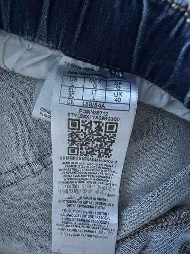 GUESS Denim Logo Joggers – Men’s L - photo 3
