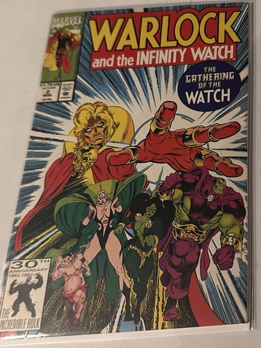 Warlock and the Infinity Watch #2 (1992) Marvel Comics 1st Print