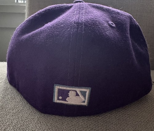 Rare New Era Fitted Atlanta Braves Hat 7 1/4 1995 World Series - photo 4