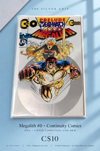 Megalith #0 Vol. 2 1993 Continuity Comics High Grade