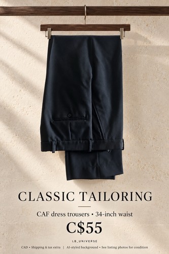 Canadian Forces CAF Dress Pants 34 Waist