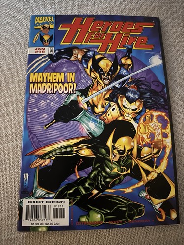 Heroes for Hire Mayhem in Madripoor #19 Marvel Comics
