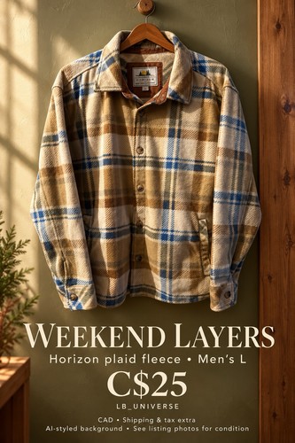Modern Horizon by Bass Creek Outfitters Men’s Fleece Shacket