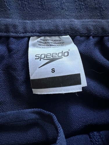 Speedo Men’s Teal & Navy Swim Trunks Drawstring Shorts Size S - photo 4