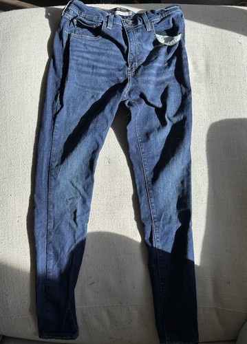 Levi's 720 High Rise Super Skinny Jeans Women's 29x30 Black - photo 2