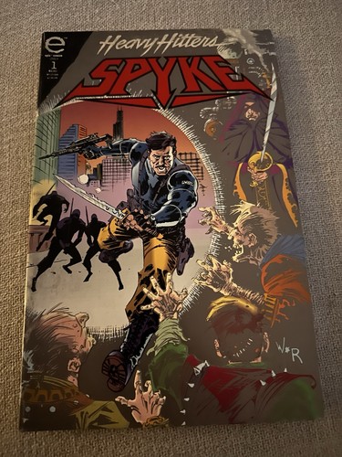 Heavy Hitters Spyke #1 Epic Comics Marvel 1993 Direct Edition