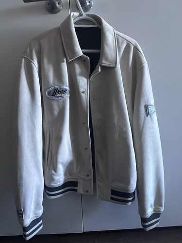Zara Worldwide Goods Faux Suede Varsity Jacket – L - photo 2