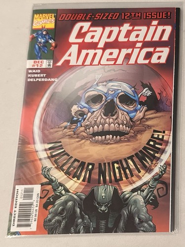 Captain America (3rd Series) #12 NM 9.4 1998 Andy Kubert Cover