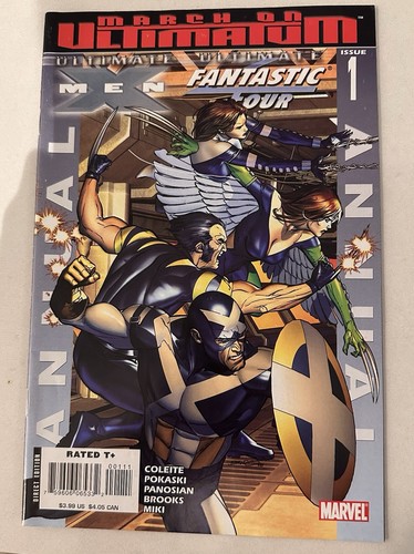 ULTIMATE FANTASTIC FOUR X MEN 1 Annual Wolverine Captain America