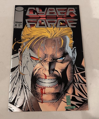 CYBER FORCE #4 JULY 1993 NM 9.6 IMAGE COMICS MARC SILVESTRI