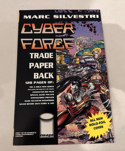 CYBER FORCE #4 JULY 1993 NM 9.6 IMAGE COMICS MARC SILVESTRI - photo 2