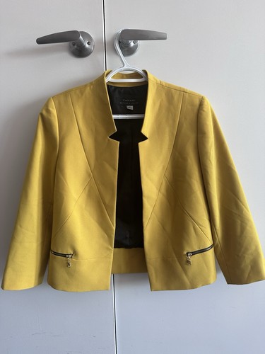 Tahari Arthur S. Levine Yellow Blazer - photo 2