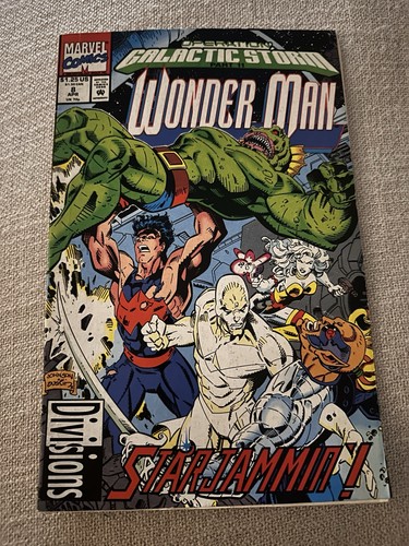 Wonder Man #8 Vol. 2 1992 Marvel Comics High Grade Comic Book