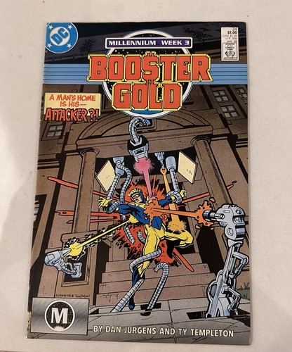 Booster Gold #24 Vol. 1 1988 DC Comics 8.0 Comic Book Q31-3 - photo 2