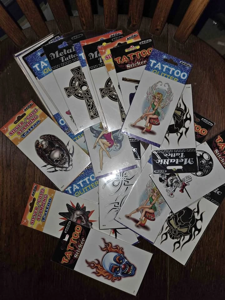 AbraCADabra Temporary Tattoo Sticker Bulk Lot