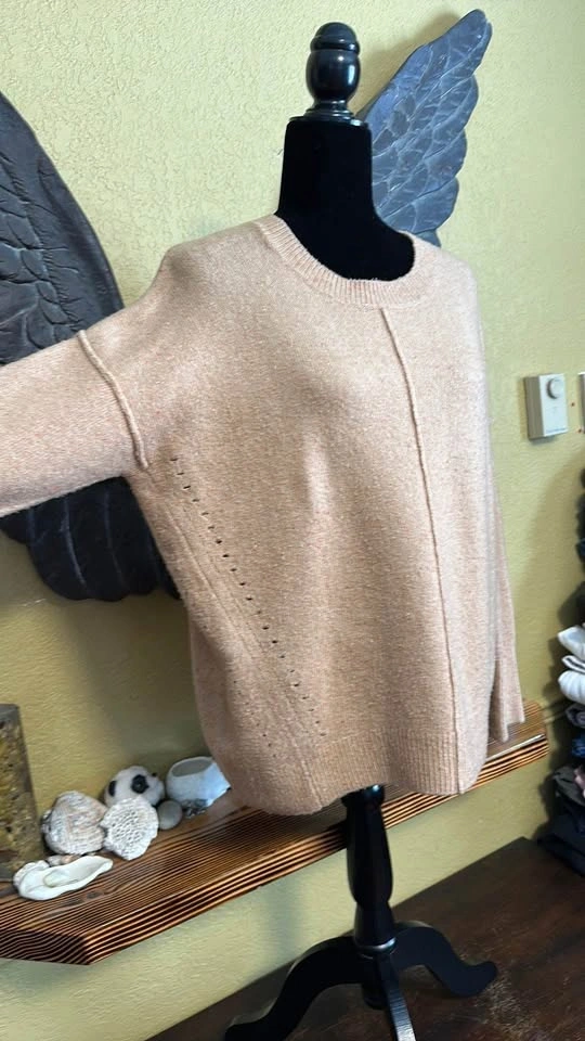 Top Shop Women's Tan Knit Sweater - photo 5