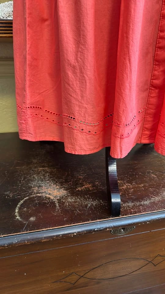 George Coral Button-Down Dress - photo 2