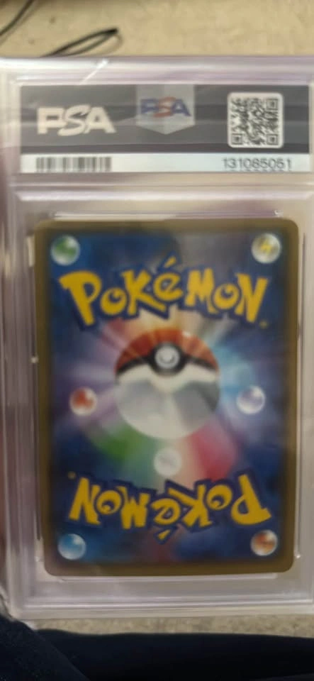 2017 Pokemon JPN SM Promo Poncho-Wearing Eevee #140 PSA 9 - photo 2