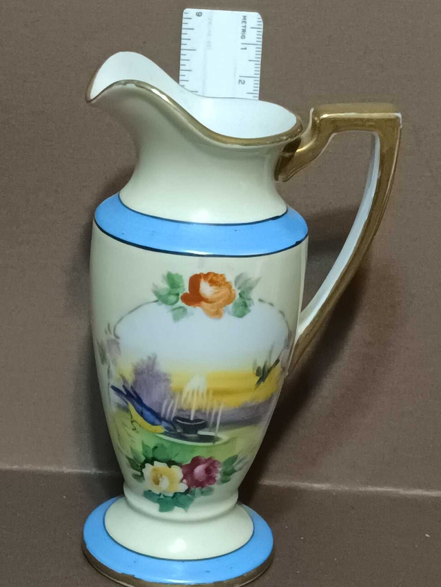 Noritake Hand Painted Pitcher - photo 4