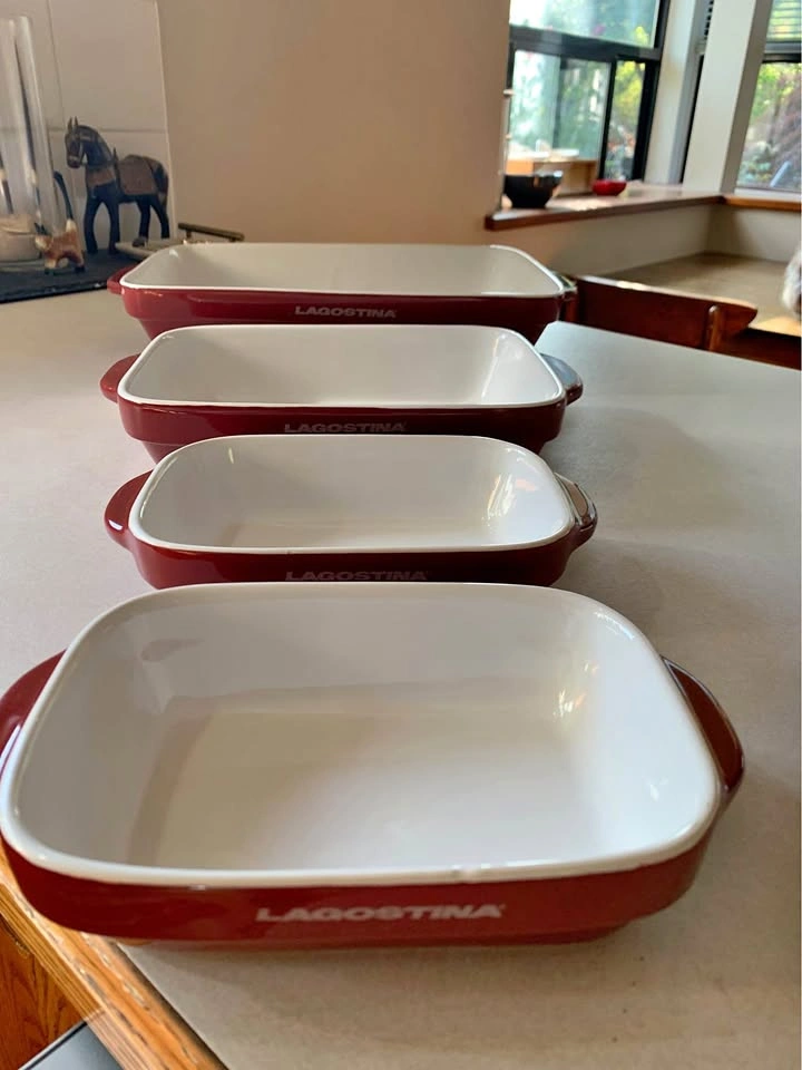 Lagostina 4-Piece Ceramic Bakeware Set