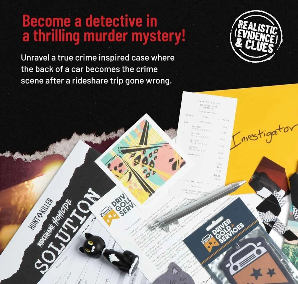 Hunt A Killer: Rideshare Homicide – Murder Mystery Game - photo 5