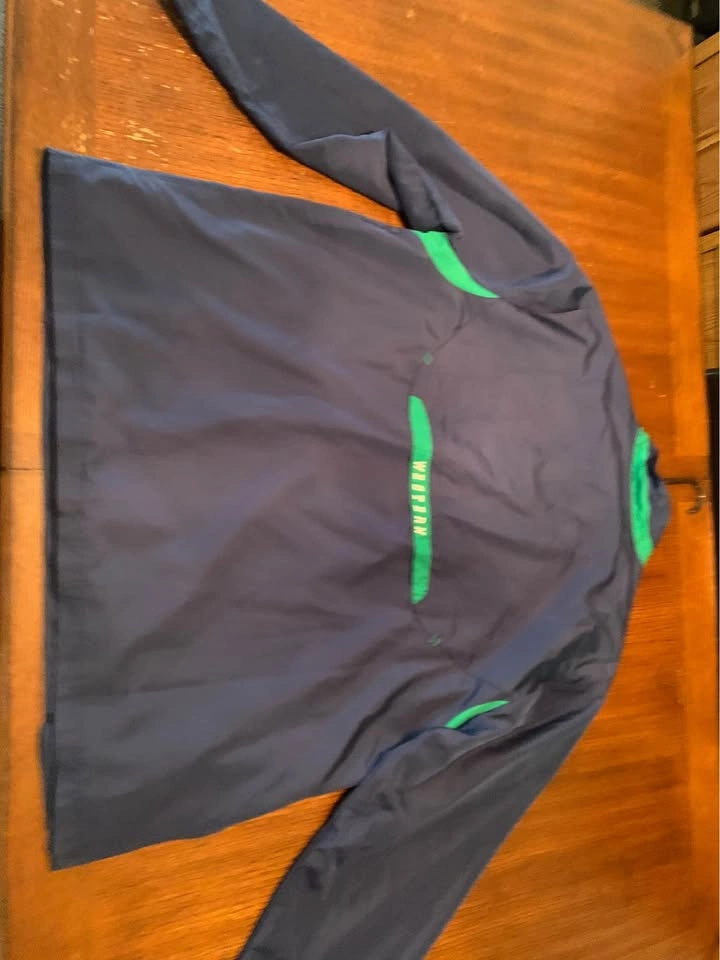 Reebok Vancouver Canucks 1/4 Zip Windbreaker - 2XL - photo 2